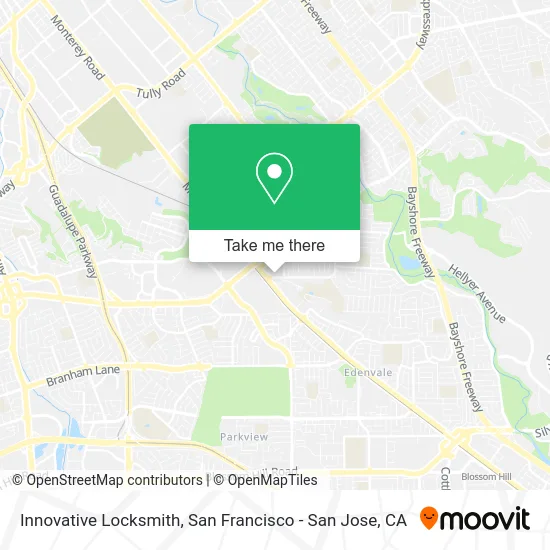 Innovative Locksmith map