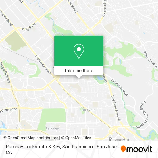 Ramsay Locksmith & Key map