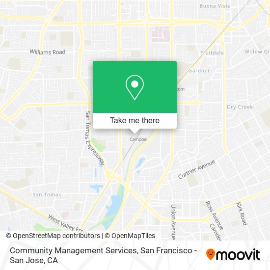 Community Management Services map