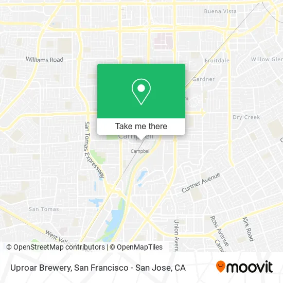 Mapa de Uproar Brewery