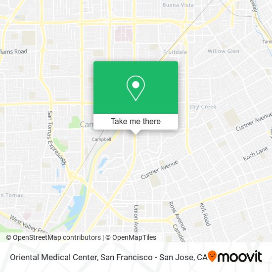 Oriental Medical Center map