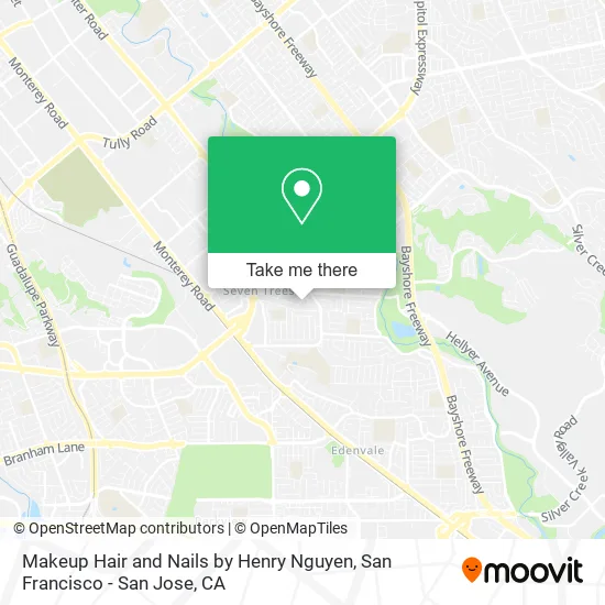 Makeup Hair and Nails by Henry Nguyen map