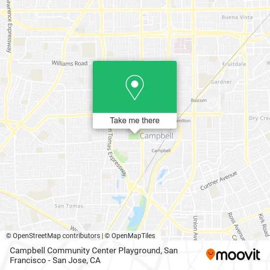 Mapa de Campbell Community Center Playground