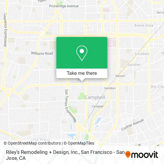 Mapa de Riley's Remodeling + Design, Inc.