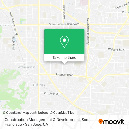 Construction Management & Development map