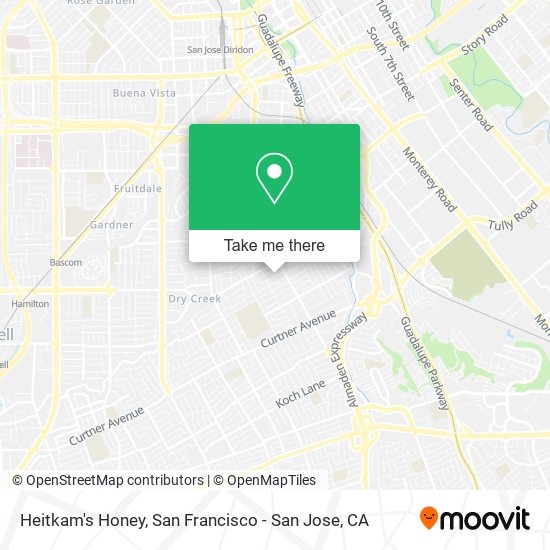 Mapa de Heitkam's Honey