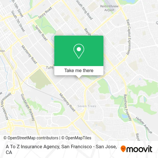 A To Z Insurance Agency map