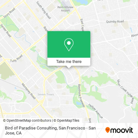 Bird of Paradise Consulting map