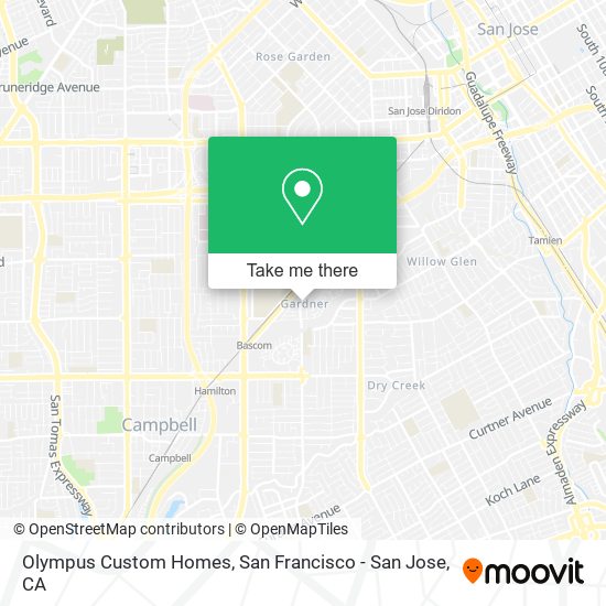 Mapa de Olympus Custom Homes