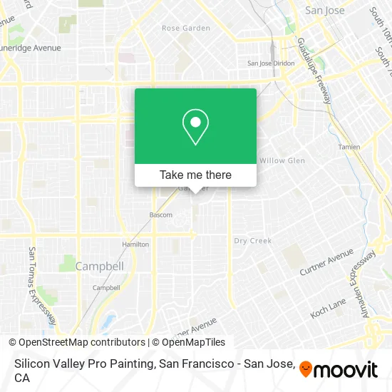 Silicon Valley Pro Painting map