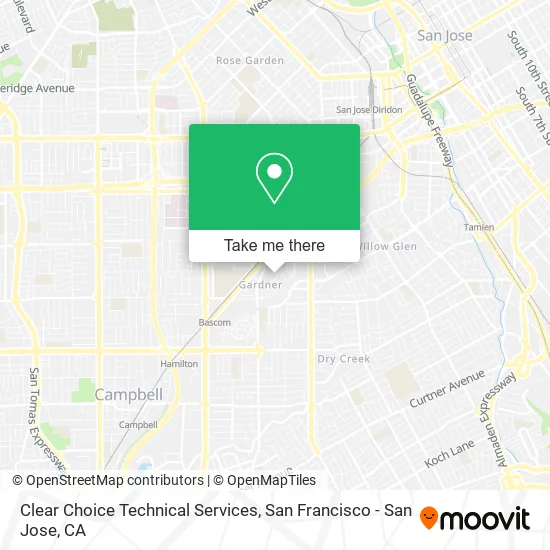 Clear Choice Technical Services map