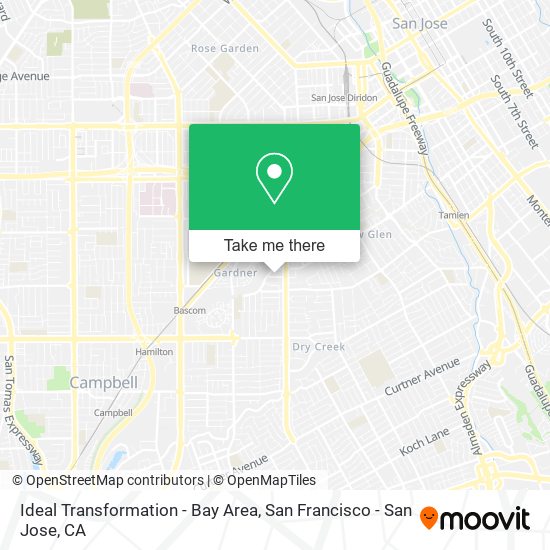 Ideal Transformation - Bay Area map
