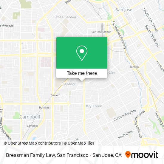 Mapa de Bressman Family Law