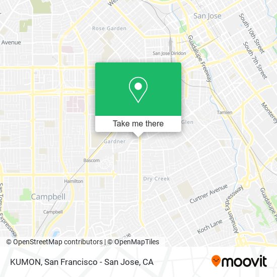 Mapa de KUMON