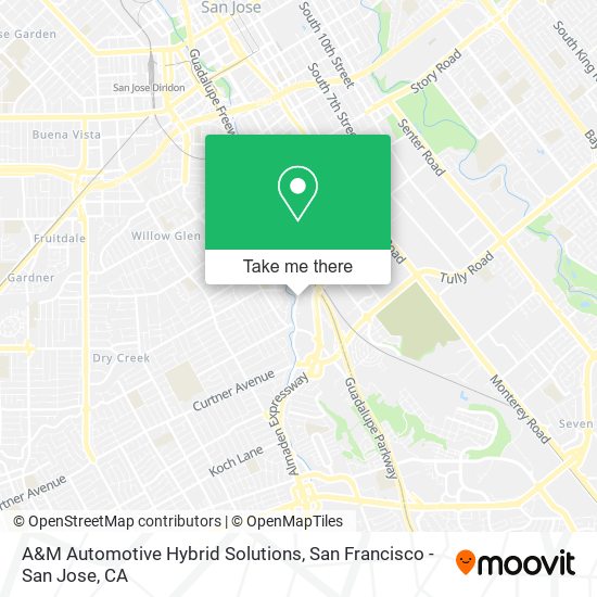 A&M Automotive Hybrid Solutions map