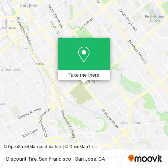 Discount Tire map