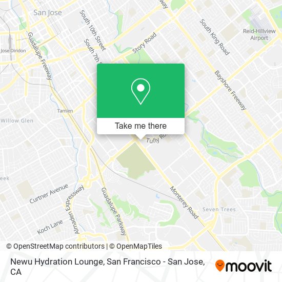 Newu Hydration Lounge map