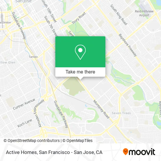 Active Homes map