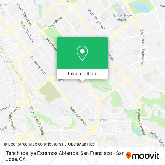 Mapa de Tanchitos Iya Estamos Abiertos