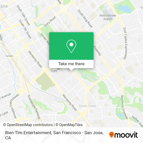 Bien Tim Entertainment map