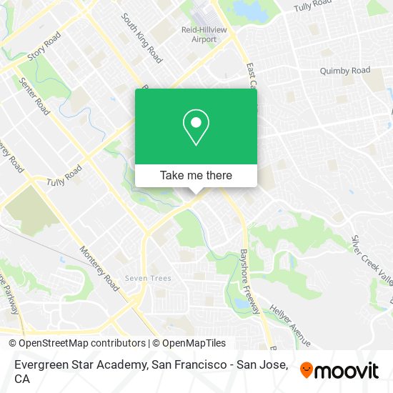 Evergreen Star Academy map