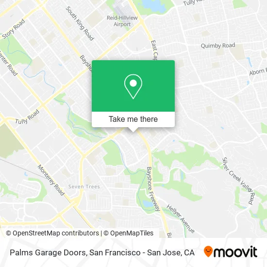 Mapa de Palms Garage Doors