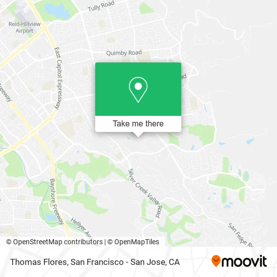 Thomas Flores map