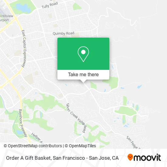 Mapa de Order A Gift Basket