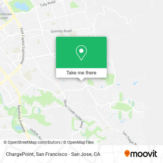 Mapa de ChargePoint