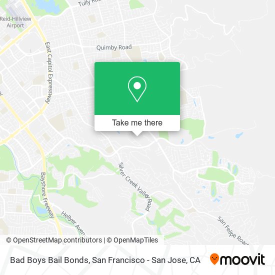 Bad Boys Bail Bonds map