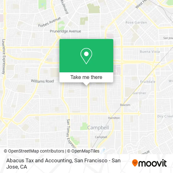 Abacus Tax and Accounting map