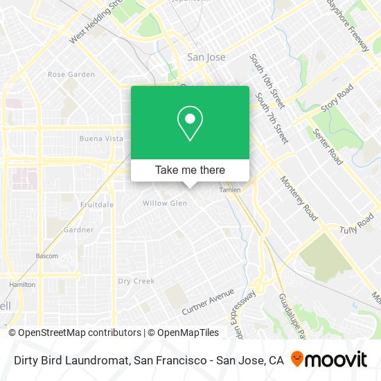 Mapa de Dirty Bird Laundromat