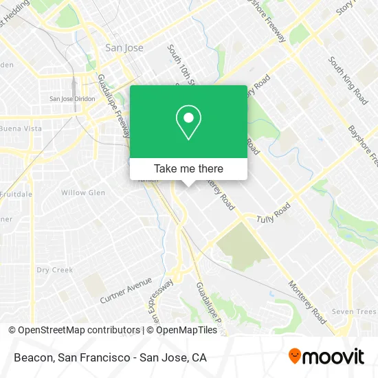 Mapa de Beacon