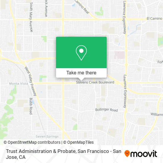 Mapa de Trust Administration & Probate