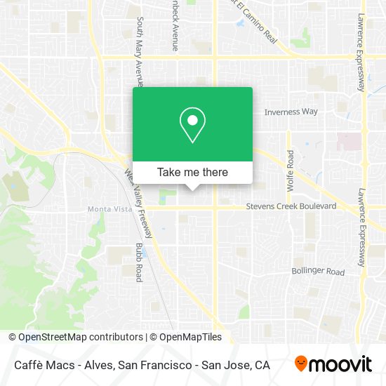 Caffè Macs - Alves map
