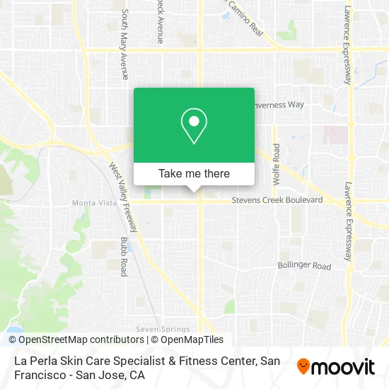 La Perla Skin Care Specialist & Fitness Center map