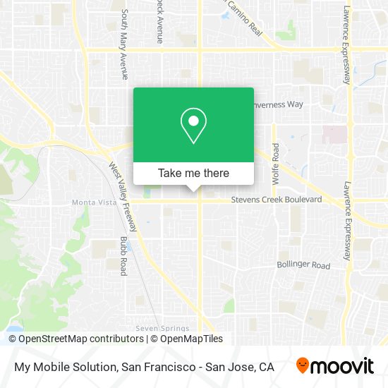 My Mobile Solution map
