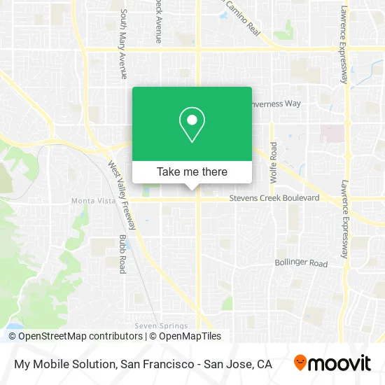Mapa de My Mobile Solution