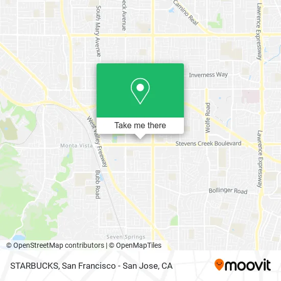 Mapa de STARBUCKS