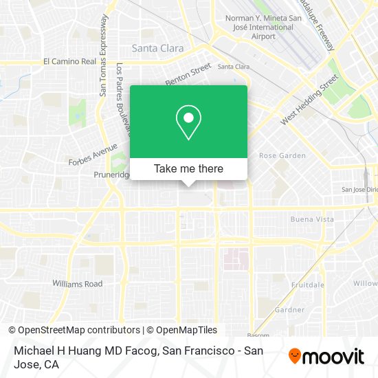 Mapa de Michael H Huang MD Facog