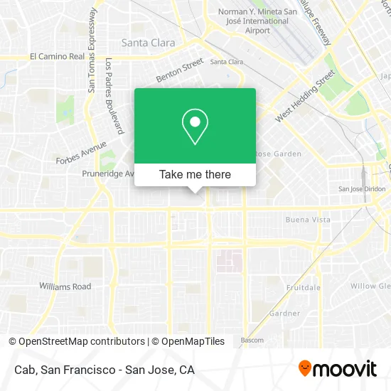 Mapa de Cab