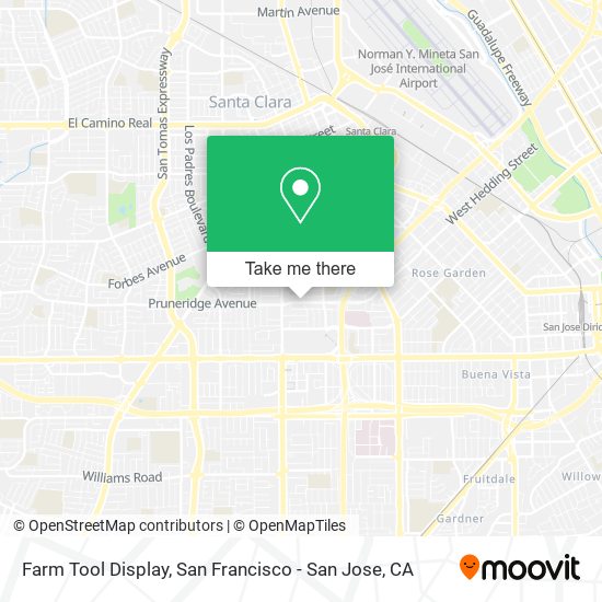 Farm Tool Display map