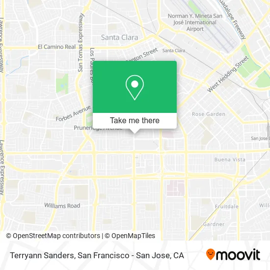 Mapa de Terryann Sanders