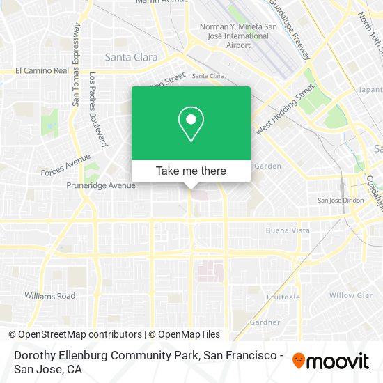 Dorothy Ellenburg Community Park map