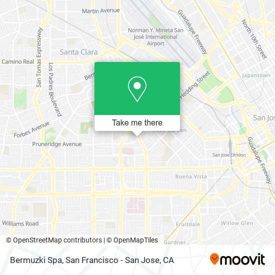 Bermuzki Spa map
