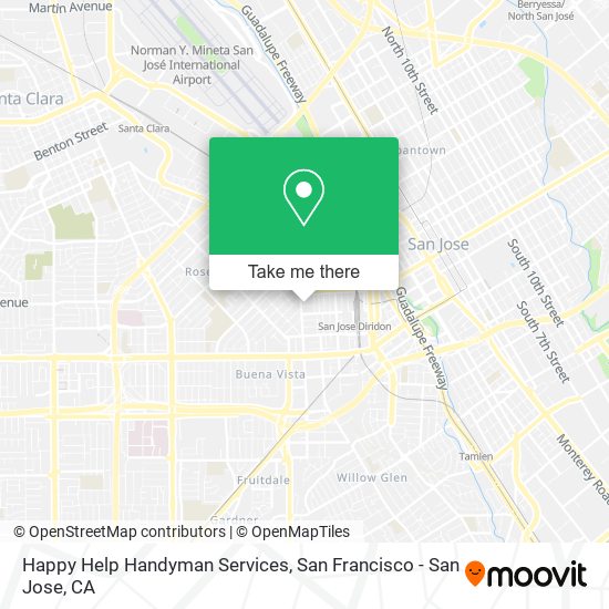 Happy Help Handyman Services map