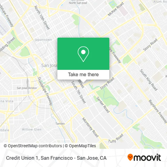 Mapa de Credit Union 1