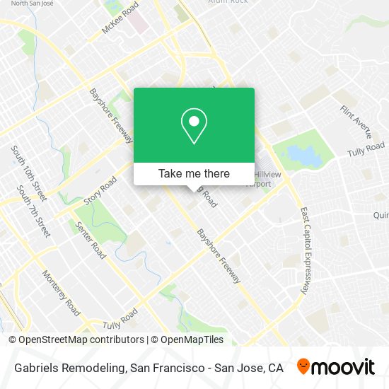 Mapa de Gabriels Remodeling