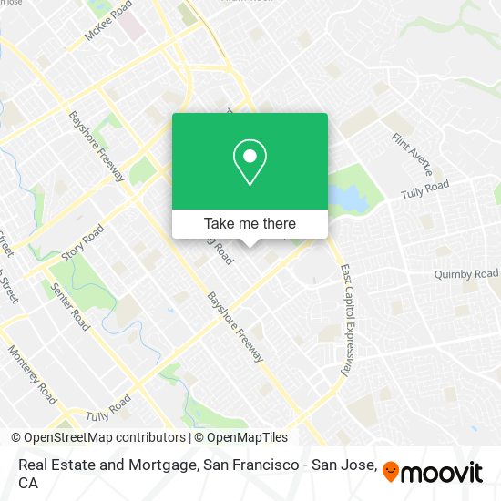 Real Estate and Mortgage map
