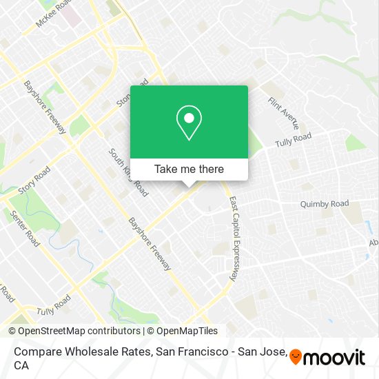 Compare Wholesale Rates map